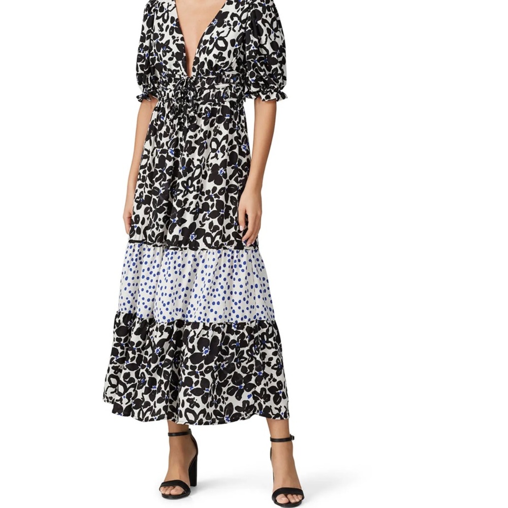 Love, Whit Puff Sleeve Dress
